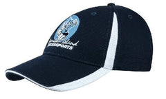 White-Lined Sports Cap